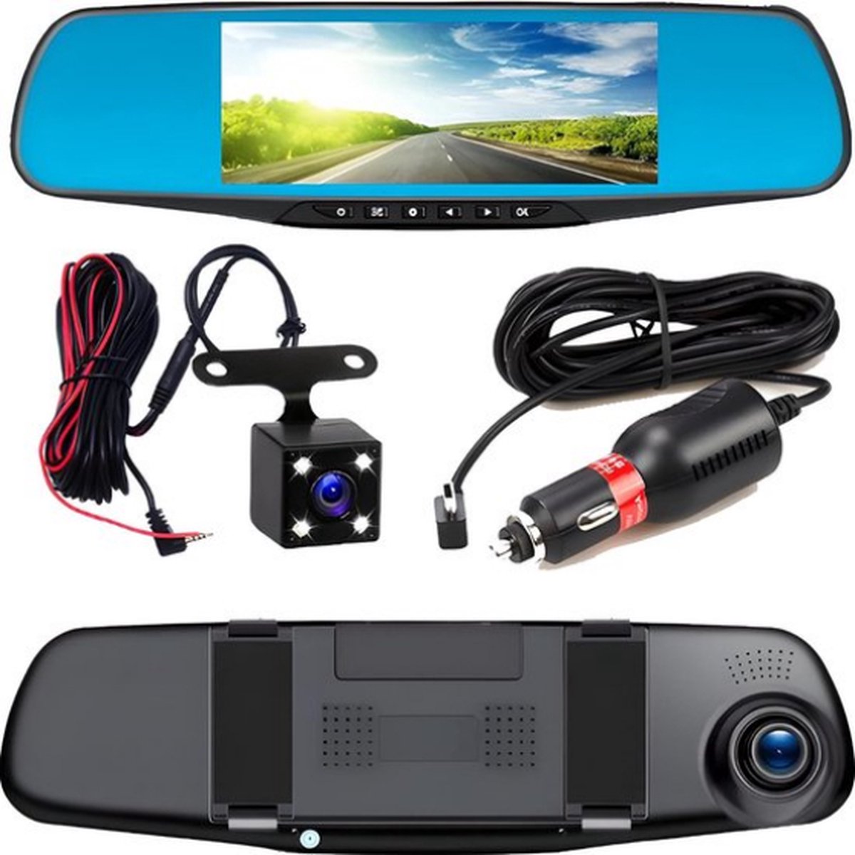 Dashcam Voor Auto Voor En Achter - Dashcam Voor En Achte