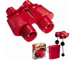 Navir Verrekijker 3,5x Junior Abs Rood 4-delig