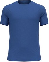 Odlo Crew Active 365 T-shirt Met Korte Mouwen Blauw L Man