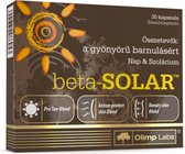Beta-Solar 30 caps bruiningscapsules met bètacaroteen en lycopine en met huidbeschermende ingrediënten HU/NL-label