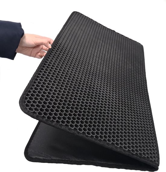 XXL Kattenbakmat - Placemat kat - Kattenbak mat - Illustratie van een kleurrijke slak