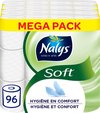 Nalys Soft Wit Toiletpapier - 2 Lagen - 96 Rollen