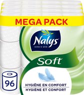 Nalys Soft Wit Toiletpapier - 2 Lagen - 96 Rollen
