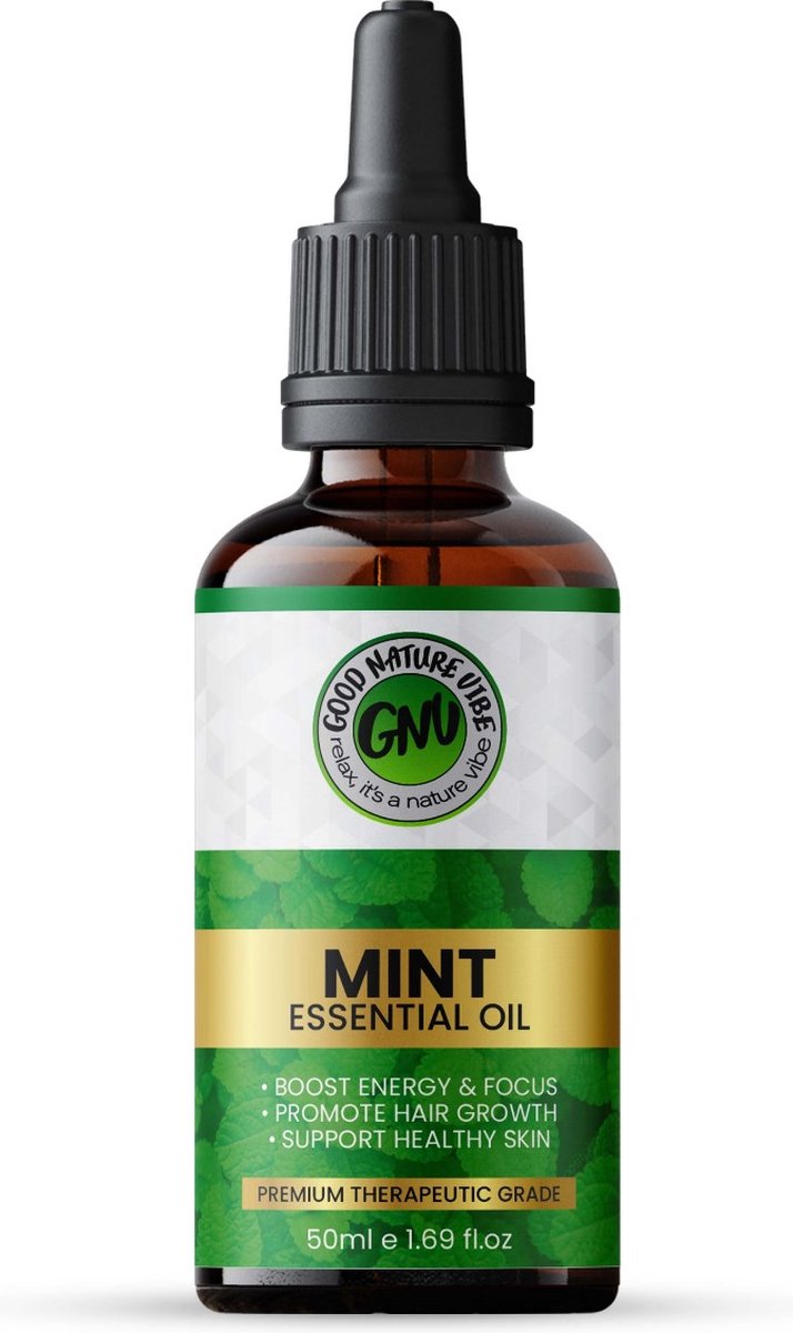 Goedkoopste Pepermuntolie - Muntolie - Etherische olie - Etherische olien diffuser - Verkoudheid & dampo alternatief - 50 Ml per verpakking