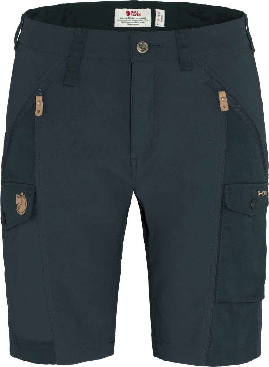 Fjällräven Nikka Shorts Curved W – Outdoor Kleding Broeken Korte broeken Multicolor