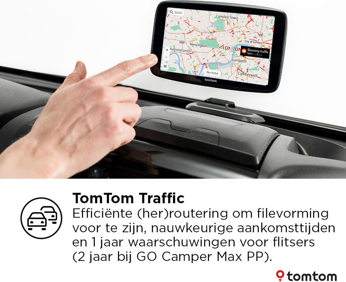 TomTom GO Camper Max - 7 inch - Campernavigatie - Wereld thumbnail 6