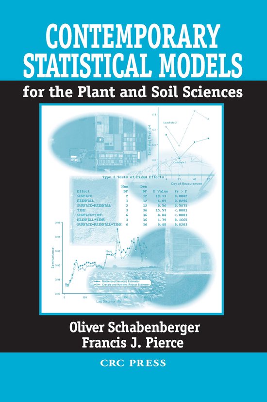 9781584881117 - Contemporary Statistical Models for the Plant and Soil Sciences [With CD-ROM]