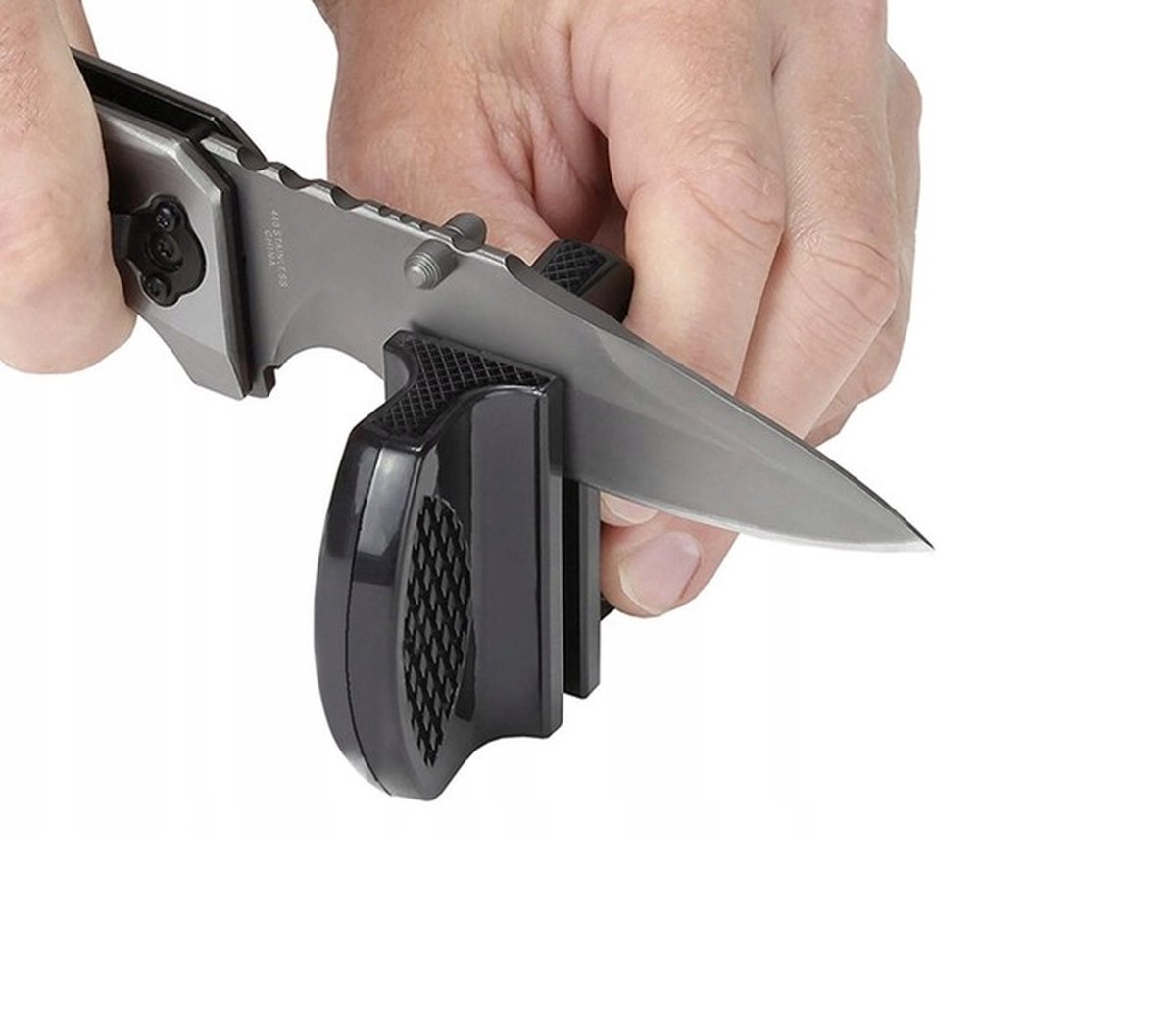 Survival messen slijper - Met sleutelhanger