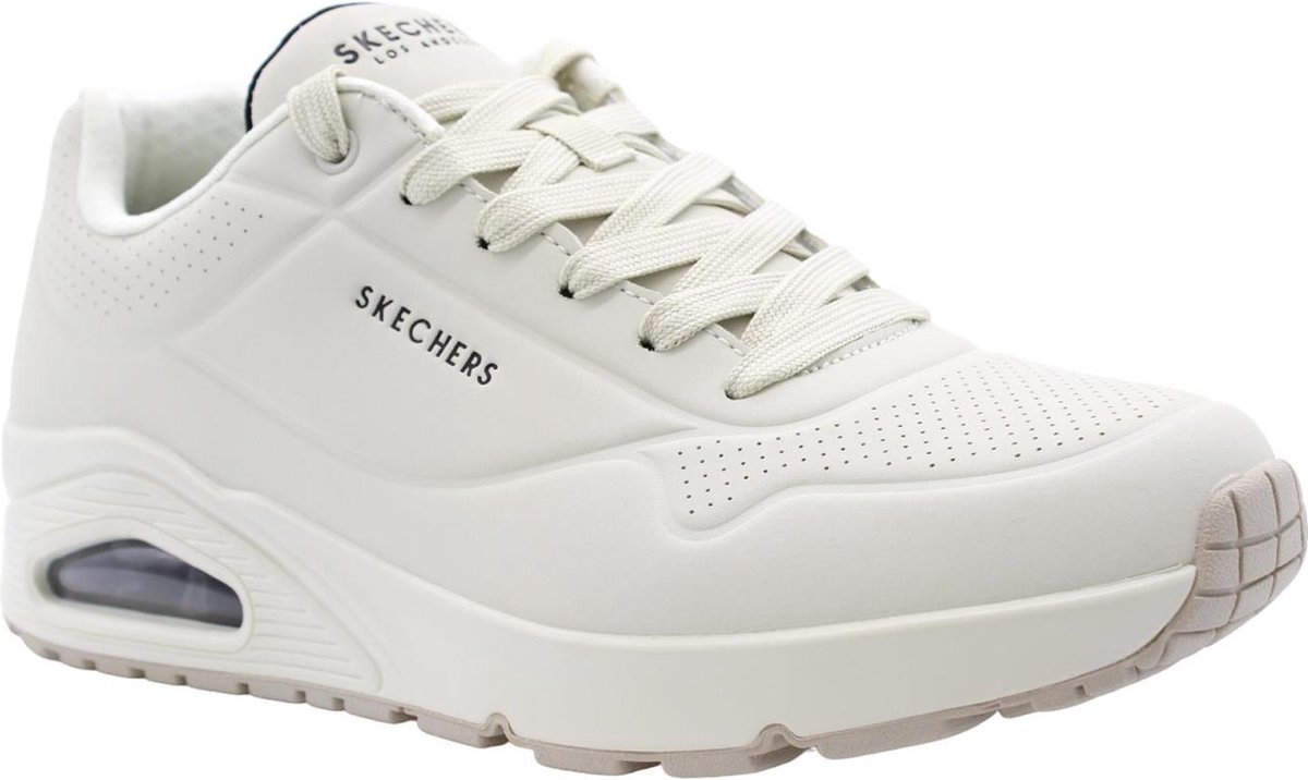 Skechers Uno - Stand On Air - Heren Sneakers - Wit