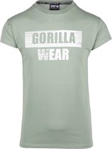 Gorilla Wear Murray T-shirt - Groen - 3XL