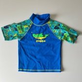 Zoggs - zwemtshirt - blauw - korte mouwen - 1-2 jaar