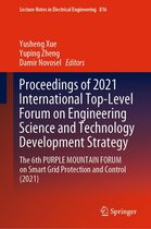 Lecture Notes in Electrical Engineering 816 - Proceedings of 2021 International Top-Level Forum on Engineering Science and Technology Development Strategy