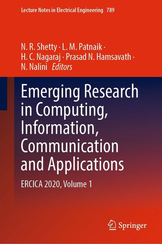 Springer Nature Proceedings excluding Computer Science - Eme ... - cover