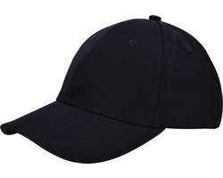 Saaf Baseball Cap - Zwart - Basic Pet voor Heren / Dames - Katoen
