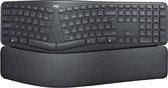 Logitech ERGO K860 Split Keyboard for Business - Toetsenbord - draadloos - Bluetooth LE - QWERTY - VS internationaal - grafiet
