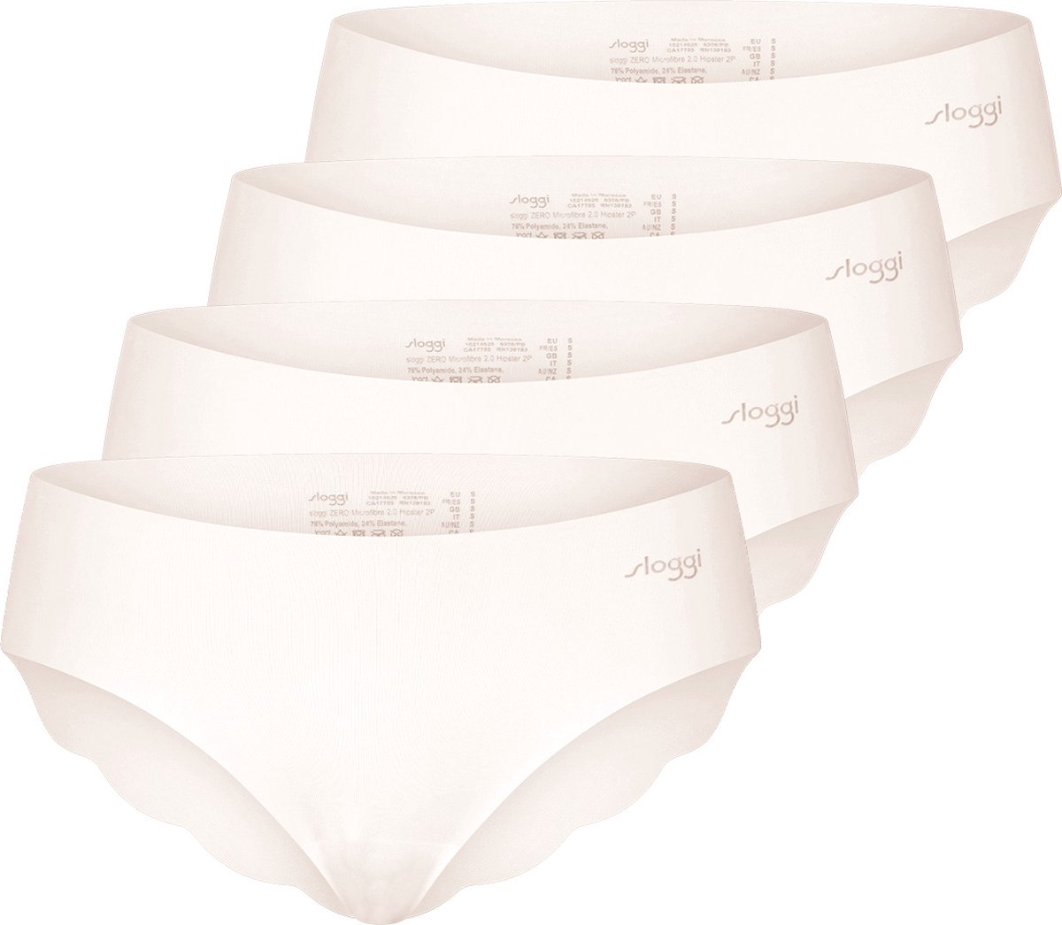 sloggi Dames hipster slip 4 pack ZERO Microfibre 2.0