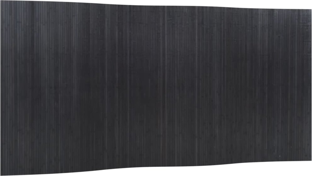 vidaXL Kamerscherm breedte - 400 - cm - hoogte - 165 - cm bamboe - grijs