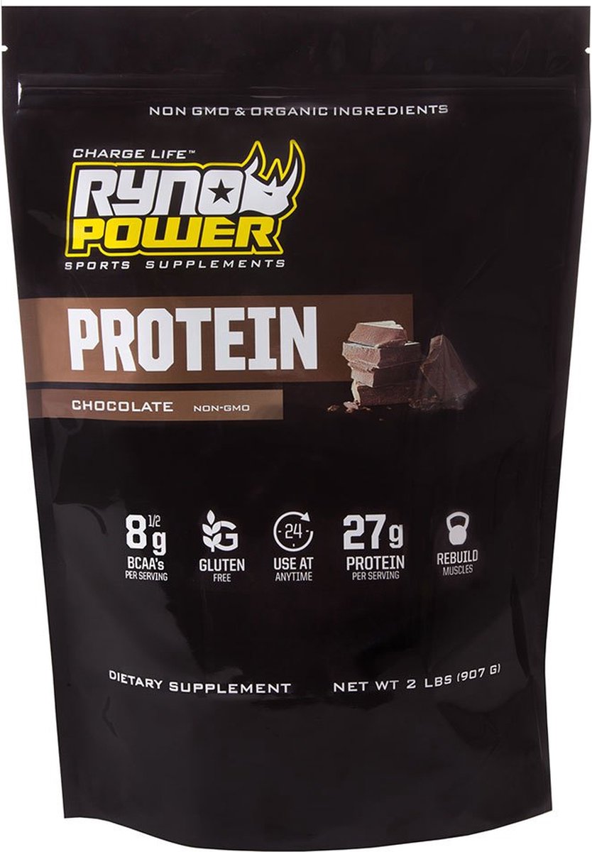 Ryno Power - Eiwitpoeder - Proteine Poeder - Whey Protein - Chocolade - 20 porties