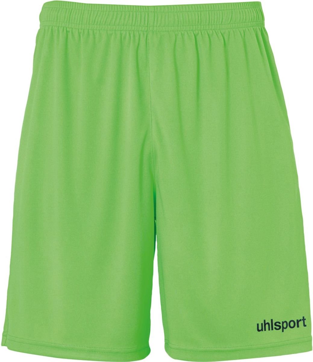 Uhlsport Center Basic Short Kinderen - Fluo Groen / Zwart | Maat: 164