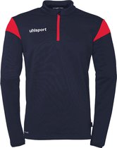Uhlsport Squad 27 Ziptop Kinderen - Marine / Rood | Maat: 164