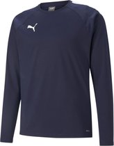 Puma Teamliga Sweater Kinderen - Marine | Maat: 116