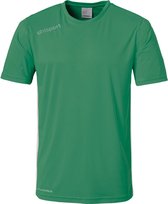Uhlsport Essential Shirt Korte Mouw Heren - Groen / Wit | Maat: 3XL