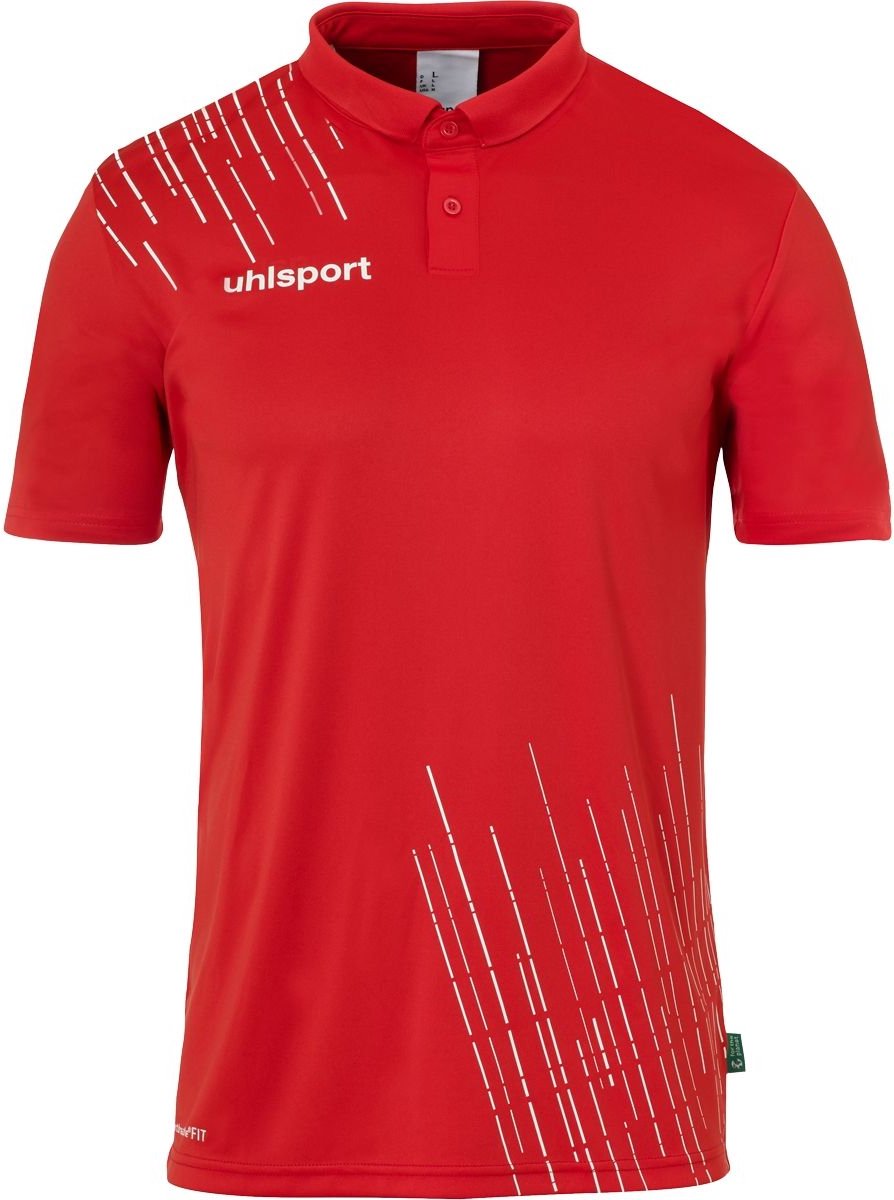 Uhlsport Score 26 Polo Heren - Rood / Wit | Maat: 4XL