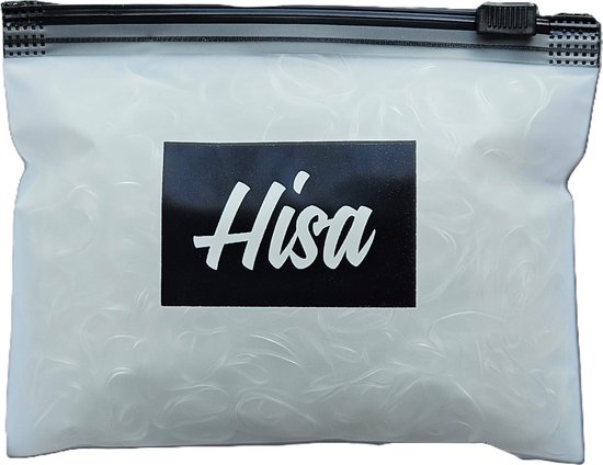Hisa - Transparante mini haarelastiekjes - Elastiek - Elastisch - Doorzichtig - Haar - Accessoires - ca 200 stuks - Diamater 1,5 cm - Hisa