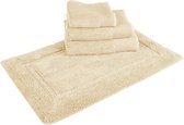 Bamboe Handdoeken, 2 stuks, 50 x 90 cm, Hypo-allergeen, Antibacterieel voor Badkamer (Zand)
