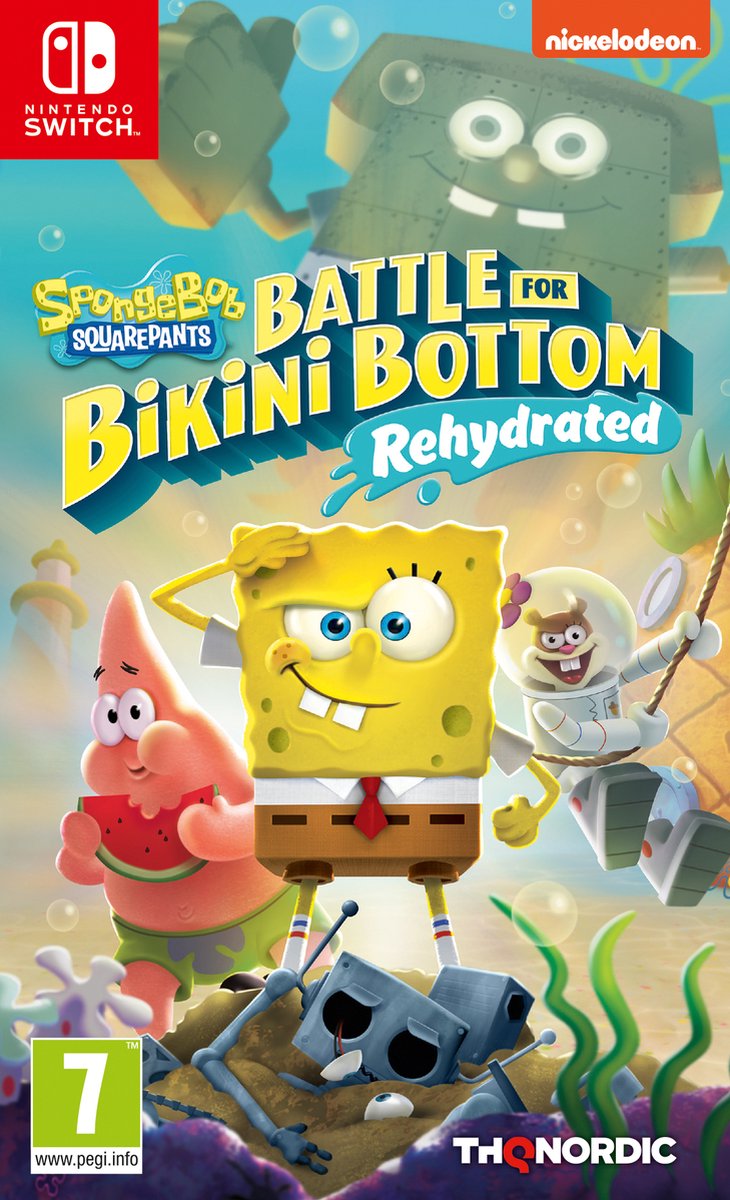 Spongebob SquarePants: Battle for Bikini Bottom - Rehydrated - Nintendo Switch - Thq Nordic