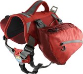 Pack Sac à dos de sacoche pour chien, harnais de sac à dos pour chien, sac à dos de randonnée pour chiens, Camping et voyage, harnais de gilet réfléchissant et léger pour chiens de taille moyenne et grande