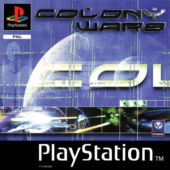 Foto: Colony wars duits playstation 1 gebruikt