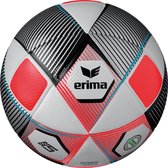 Erima Hybrid Match (Size 5) Wedstrijdbal - Zilver / Koraal | Maat: 5