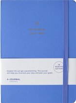 Agenda 18 mois A-Journal 2024/2025 - Blue lavande