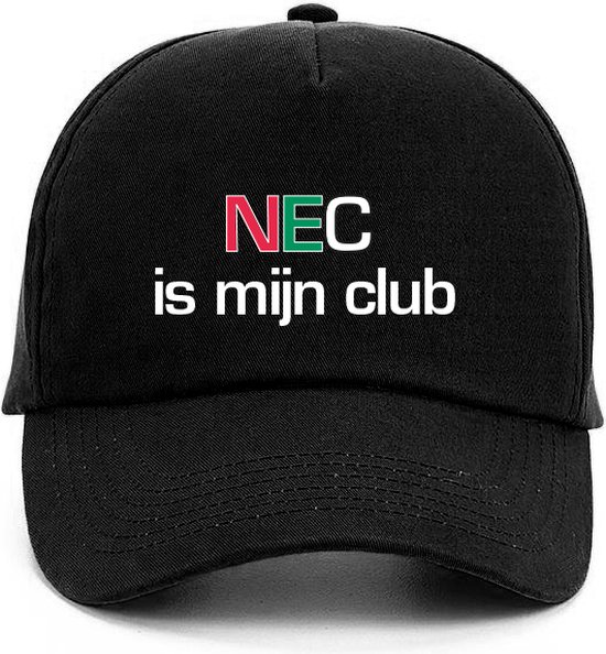 Pet met tekst: NEC is mijn club