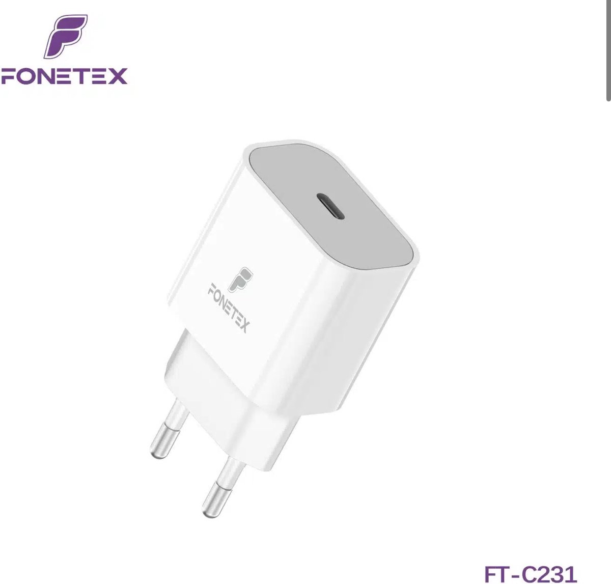 Fonetex adapter fast charger