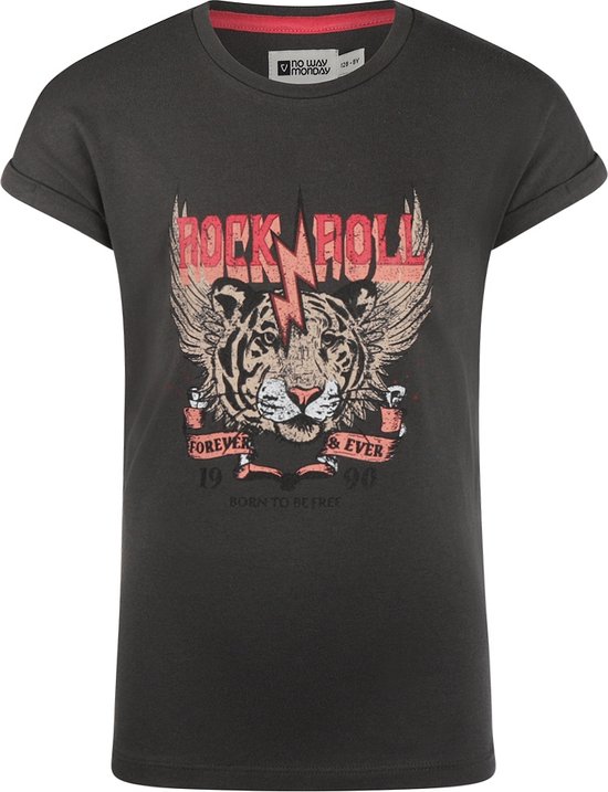 No Way Monday meisjes shirt R girls maat 140