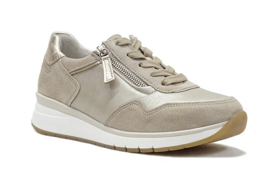 Gabor Sneaker 46.308.63 Zand Metallic Wijdte K