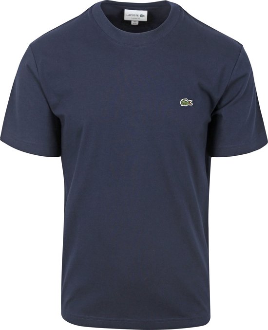 Lacoste - T-Shirt Navy - Heren - Maat XL - Regular-fit