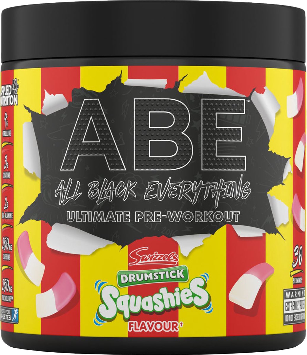 Goedkoopste Pre-Workout - ABE Pre-Workout - Applied Nutrition - 375 g Drumstick Squashies