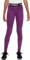 Nike pro dri-fit legging in de kleur paars.