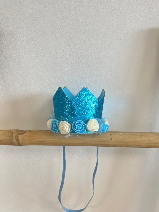 Giantree 2 stuks pailletten kroon hoofdband, koningin kroon pailletten prinses kerst glitter hoofdband glitter kronen haarband haarband
