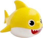 Baby Shark - Haai - geel badspeelfiguurtje - Gele haai - haaien poppetje - Rubber - 7 cm