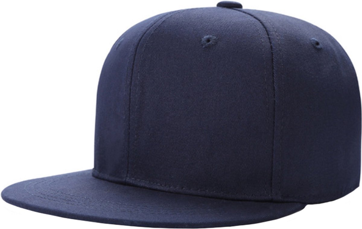 LGT JWLS Effen Hiphop Baseball Cap van Katoen - Navy