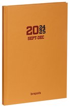 Agenda Brepols 2024-2025 - 16 M - Bretime COLLEGE - Aperçu hebdomadaire - Caramel - 14,8 x 21 cm