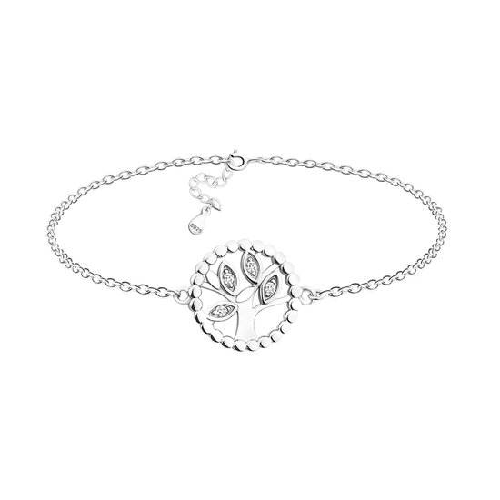 SOFIA MILANI - Damesketting 925 zilver - Hartslag hanger - 50142