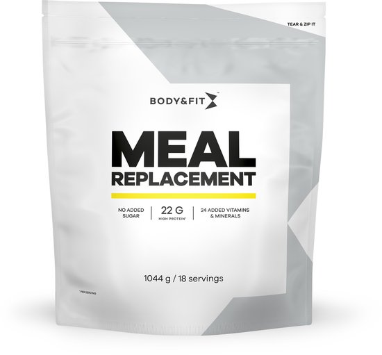 Body & Fit Low Calorie Meal Replacement - Maaltijdshake Kokos - Maaltijdvervanger voor Gewichtsverlies - Afvallen met Shakes - 1044 gram (18 shakes)