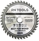 RNtools Cirkelzaagblad - Best for Wood - 165 x 20 mm - 40 tanden