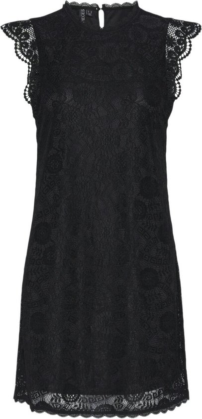 Pieces Jurk Pcolline Sl Lace Dress Noos 17146419 Dames