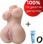 Sexpop - Masturbator Voor Man - Levensechte Sekspop - Sex Toys Voor Mannen - Gratis Cockring & Glijmiddel